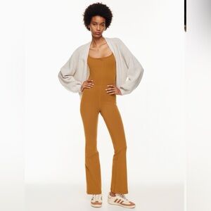 Aritzia Wilfred Free Freestyle Kick Flare Jumpsuit